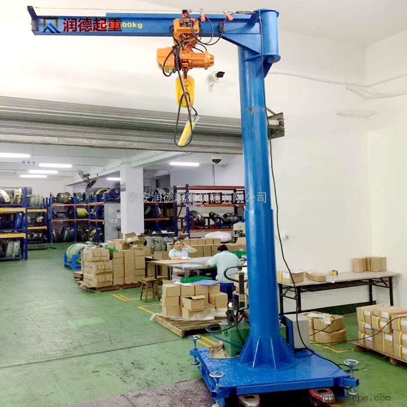 潤德3電腦簡易懸臂吊 高效靈活，輕松駕馭1噸負載