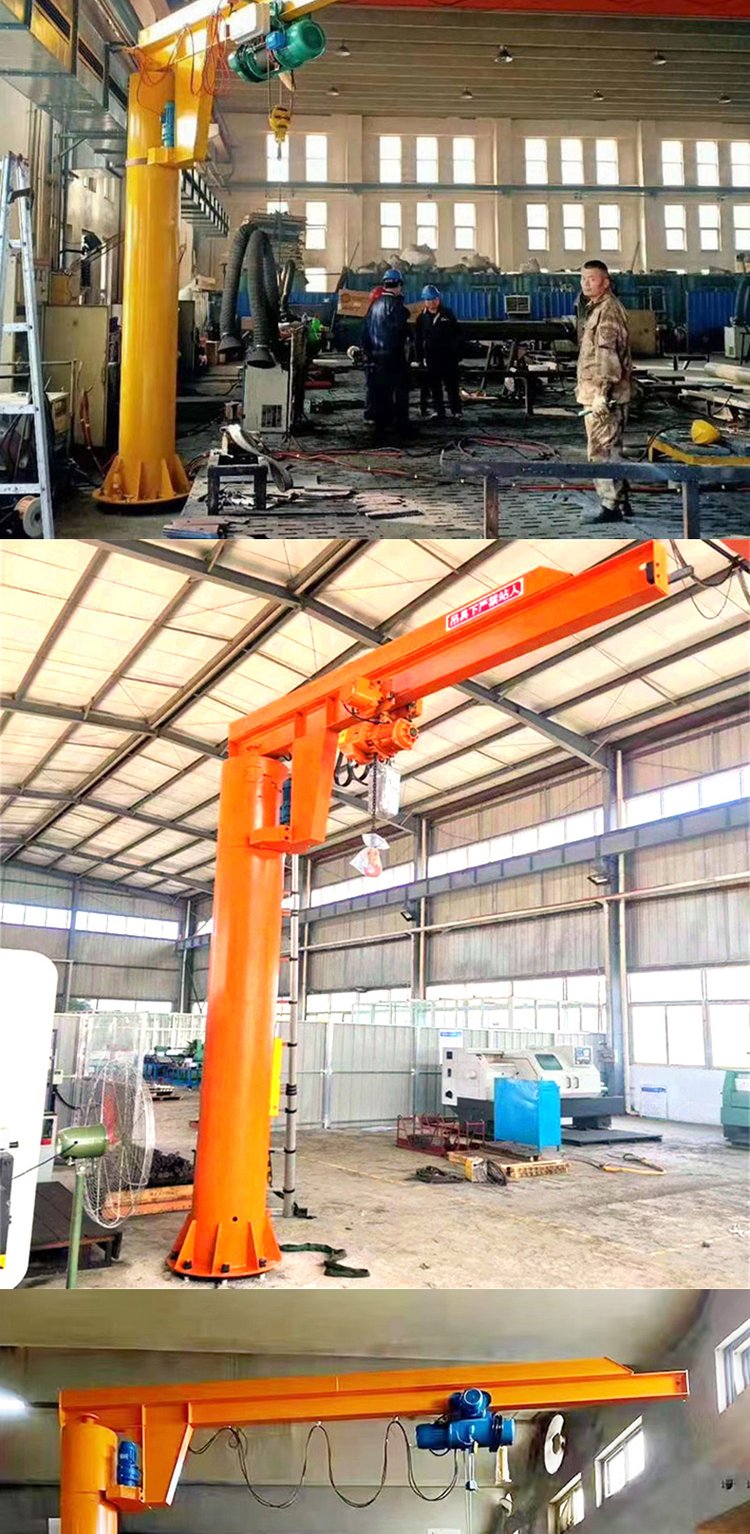 BZD型500公斤懸臂吊 廠區(qū)貨物搬運(yùn)的安全操作與選擇——以百利達(dá)為例